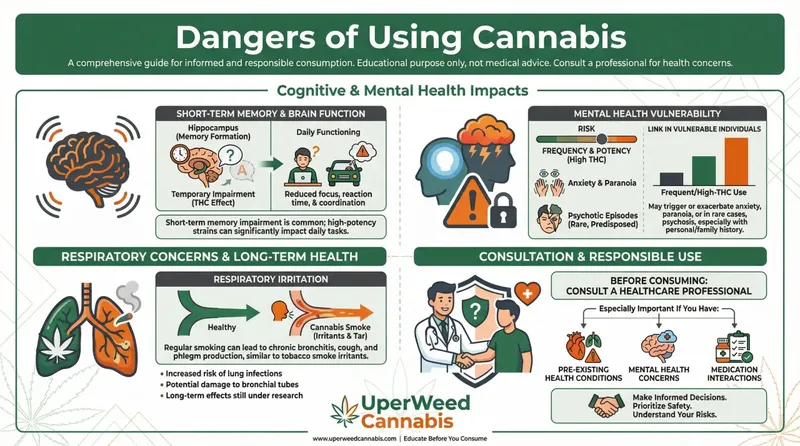 Infographic: Dangers of Using Cannabis