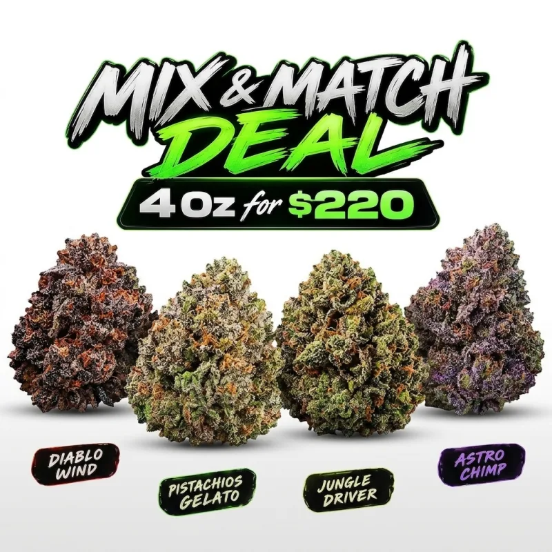 Ultimate Quad Madness – 4oz for $220