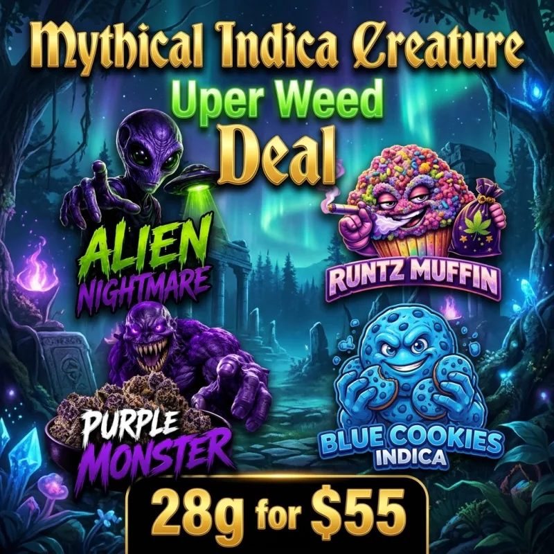 Mythical Indica Creature Quartet Deal: 28g for $55