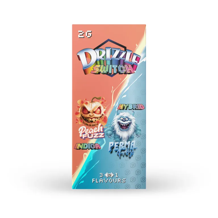 Drizzle 2g Switch Vape Premium Distillate Flavour Pen Uper Weed 11