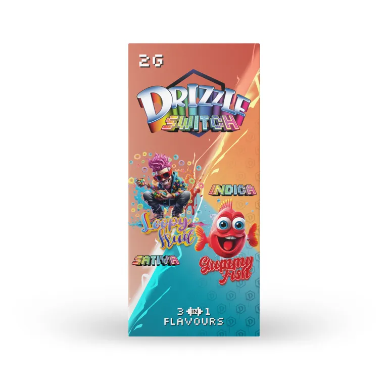 Drizzle 2g Switch Vape Premium Distillate Flavour Pen Uper Weed 13
