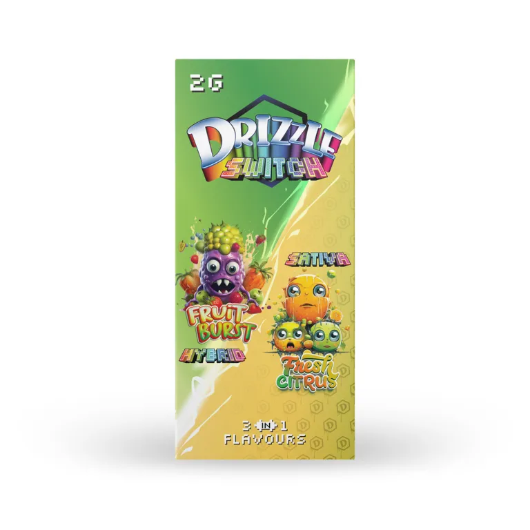 Drizzle 2g Switch Vape Premium Distillate Flavour Pen Uper Weed 16