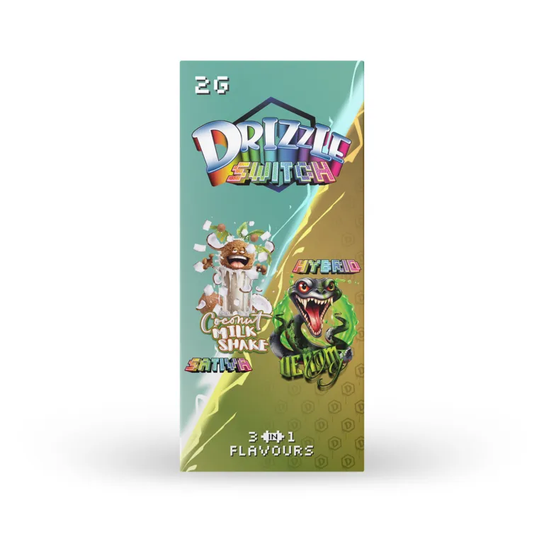 Drizzle 2g Switch Vape Premium Distillate Flavour Pen Uper Weed 19