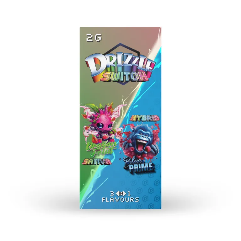 Drizzle 2g Switch Vape Premium Distillate Flavour Pen Uper Weed 2