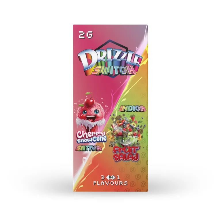 Drizzle 2g Switch Vape Premium Distillate Flavour Pen Uper Weed 20