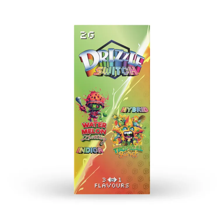 Drizzle 2g Switch Vape Premium Distillate Flavour Pen Uper Weed 4