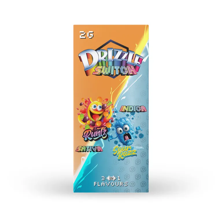 Drizzle 2g Switch Vape Premium Distillate Flavour Pen Uper Weed 7