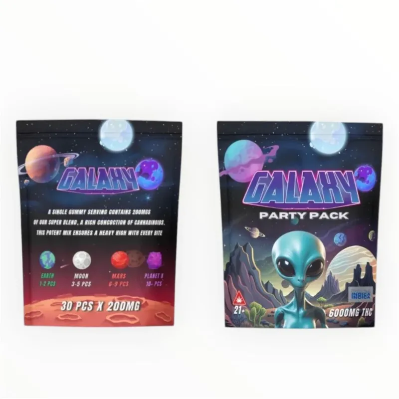 Galaxy Gummies Party Pack 6000mg THC Edible Gummies 2