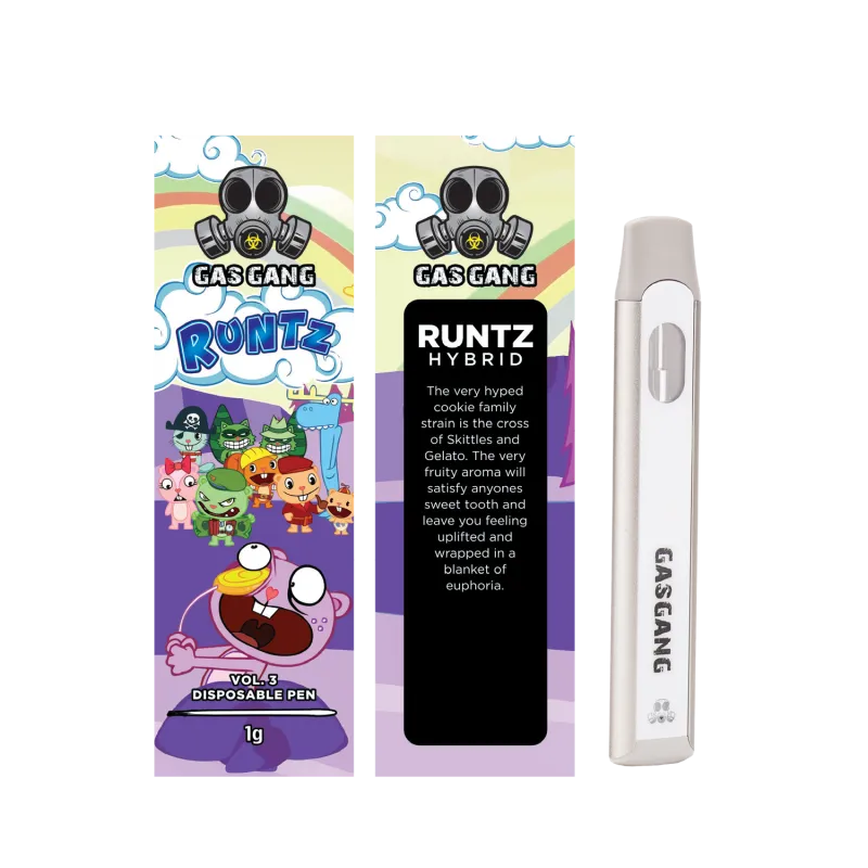 Gas Gang 1g Flavour THC Vape Pen – Premium Distillate | Blueberry Pie photo 23