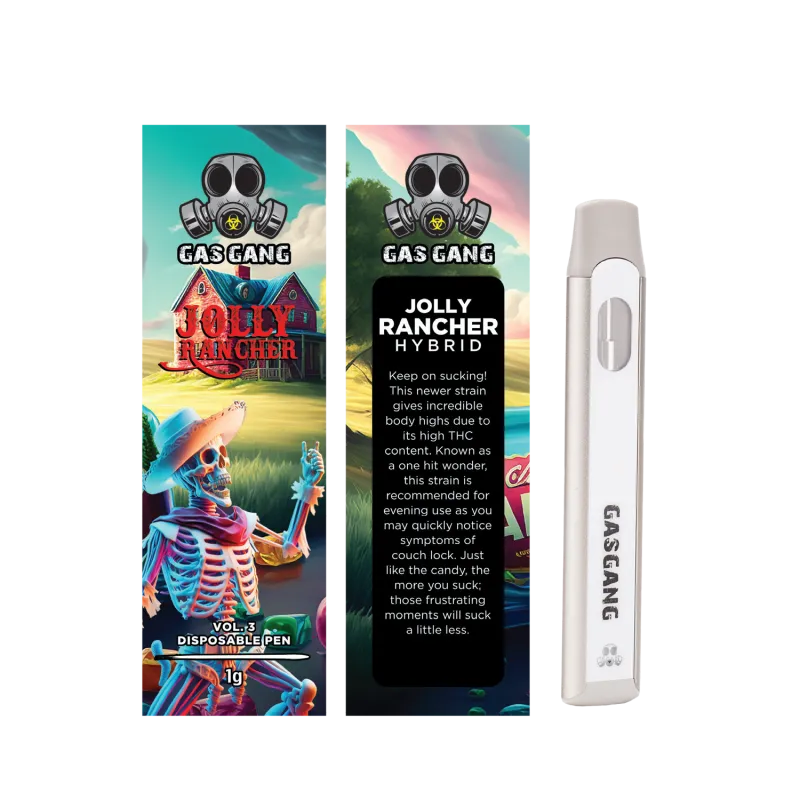 Green Apple Gas Gang 1g THC Vape photo 4