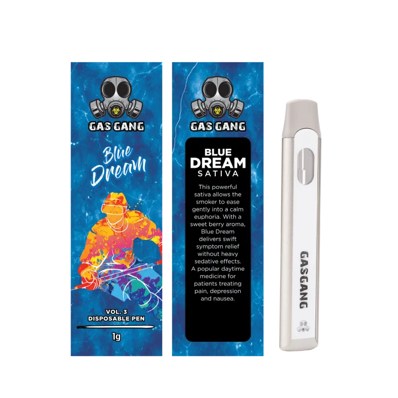 Blue Dream Sativa Gas Gang 1G Vape photo 2
