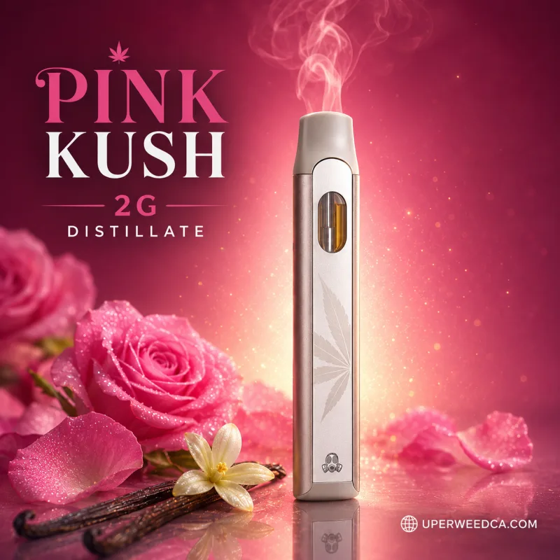 Pink Kush indica Gas Gang 2G Vape