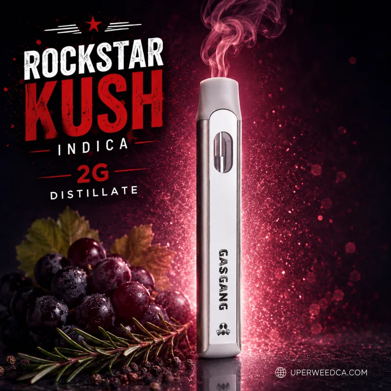 Rockstar Kush Indica Gas Gang 2G Vape