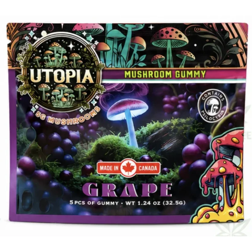 Utopia 10,000mg Mushroom Gummies - Grape