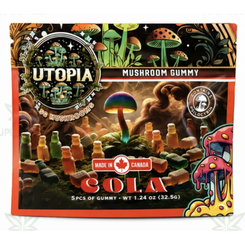 Utopia 5,000mg Mushroom Gummies - Cola