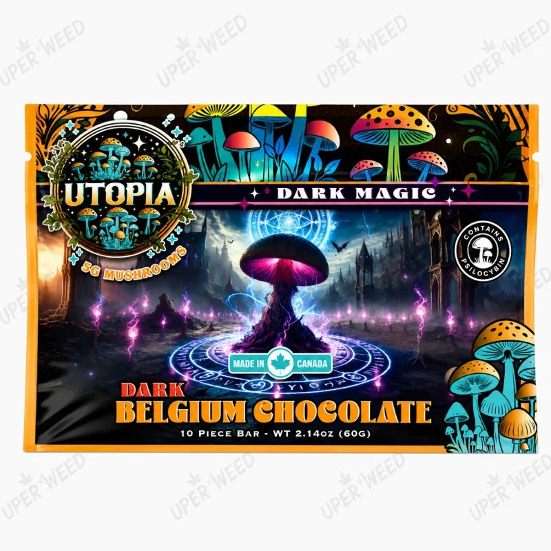 Utopia 5000mg Psilocybin Chocolate - Dark Belgium Chocolate