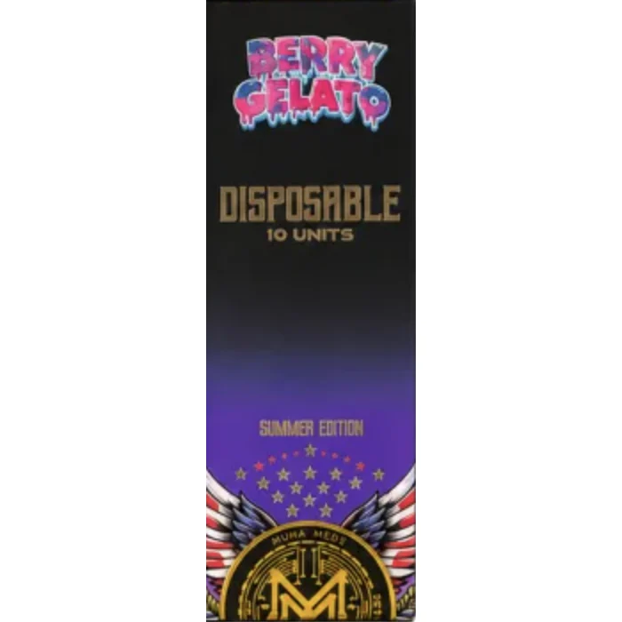 Muha Meds - 2000mg Vape Pen - Berry Gelato