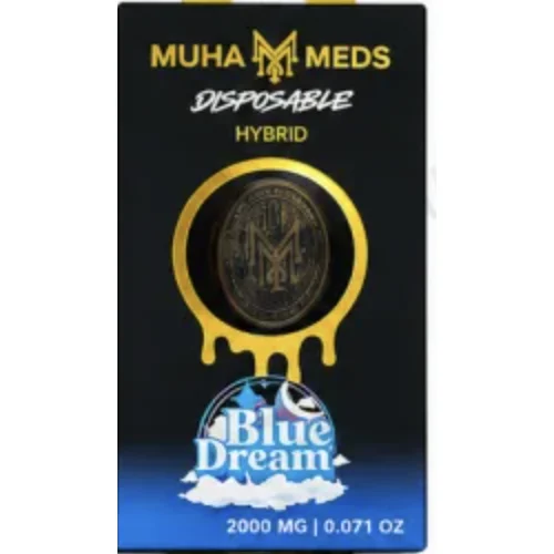 Muha Meds - 2000mg Vape Pen - Blue Dream photo 2