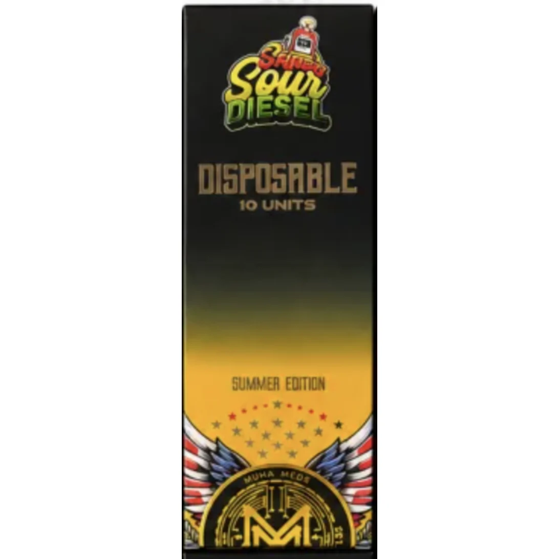 Muha Meds - 2000mg Vape Pen - Super Sour Diesel