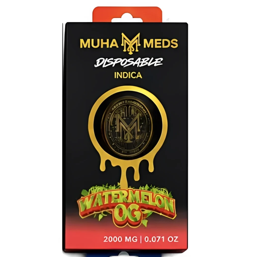 Muha Meds - 2000mg Vape Pen - Watermelon OG
