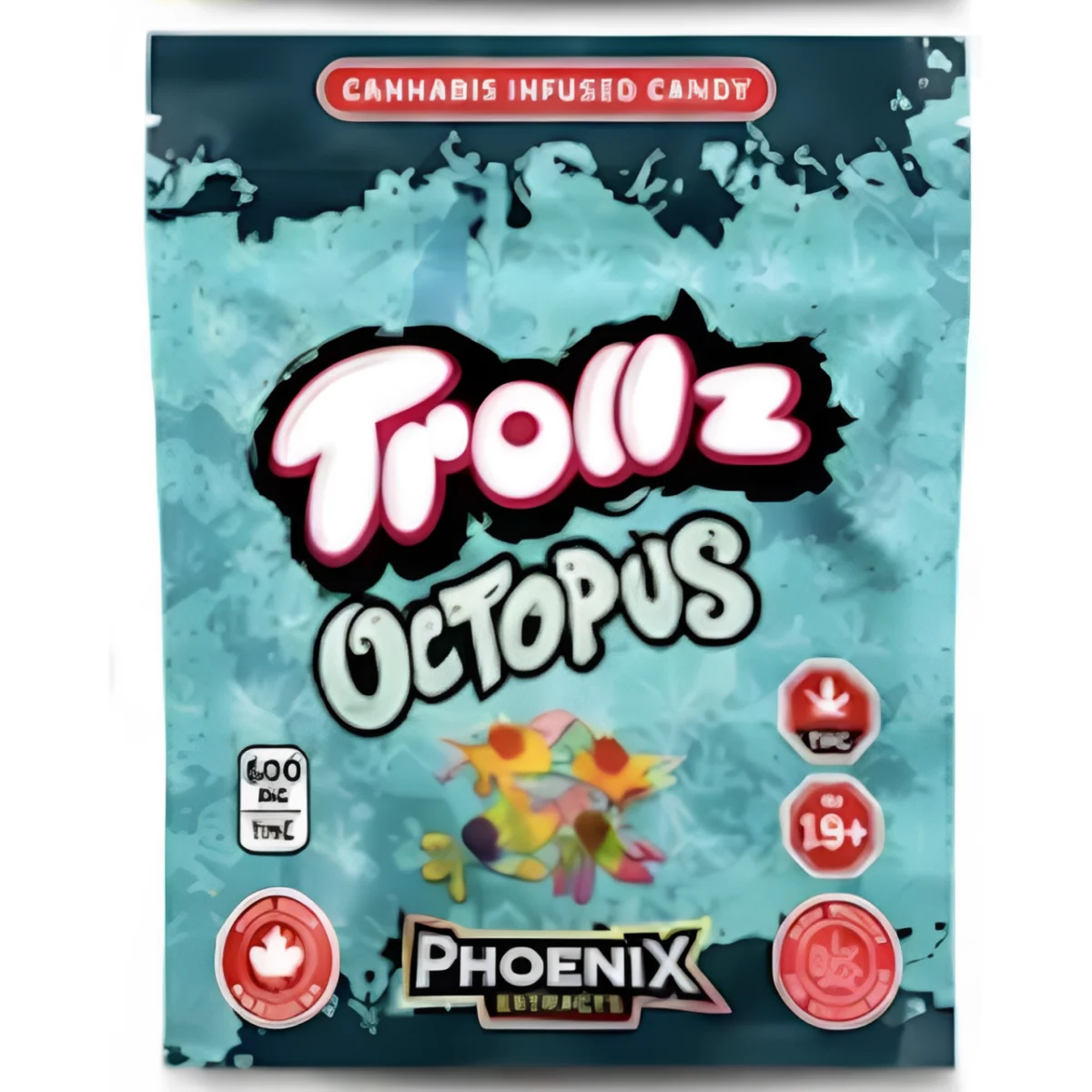 Trollz THC Candies 600MG - Octopus