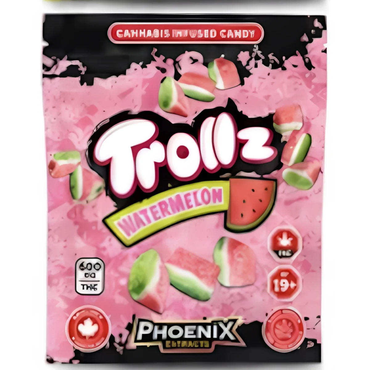 Trollz THC Candies 600MG - Watermelon