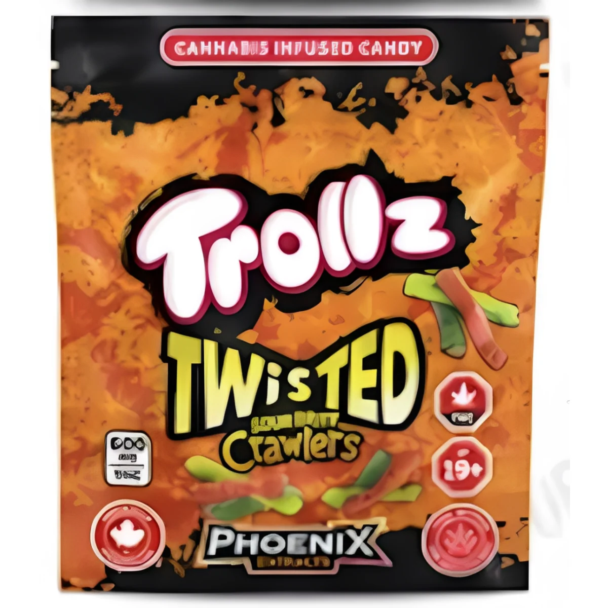 Trollz THC Candies 600MG - Twisted Crawlers