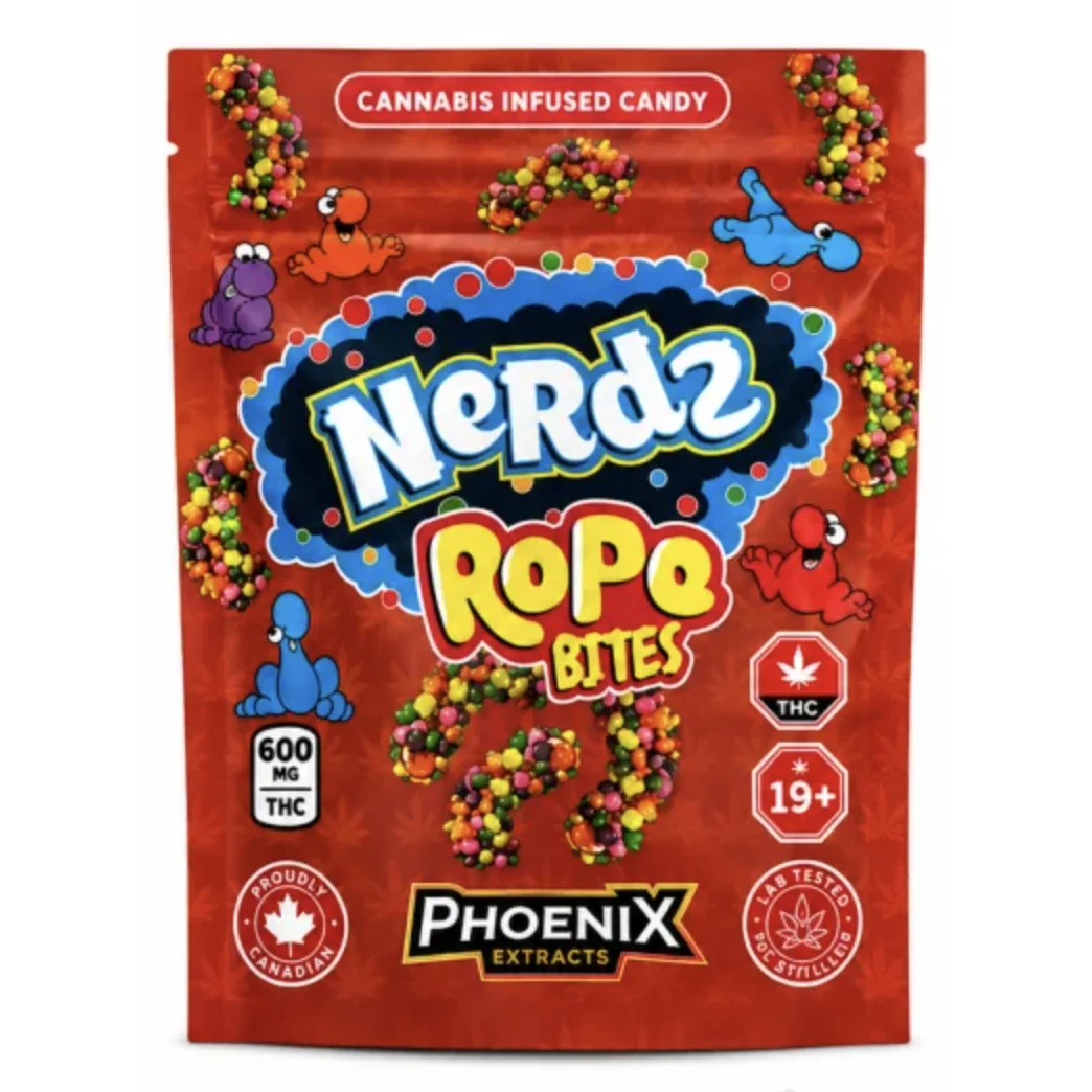 Nerds THC Candies 600 MG - Rope Bites