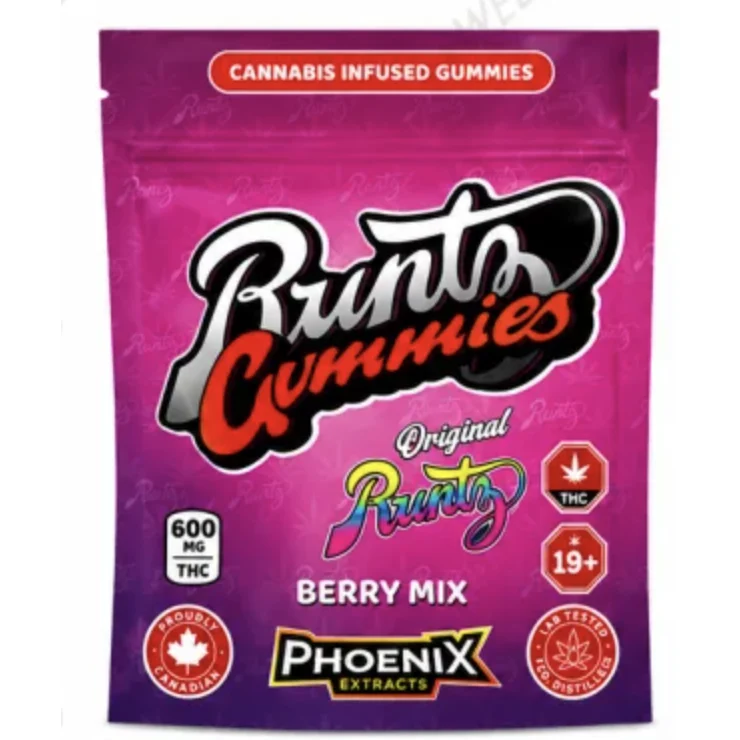 Runtz Gummies THC Candies 600 MG - Original Runtz Berry Mix