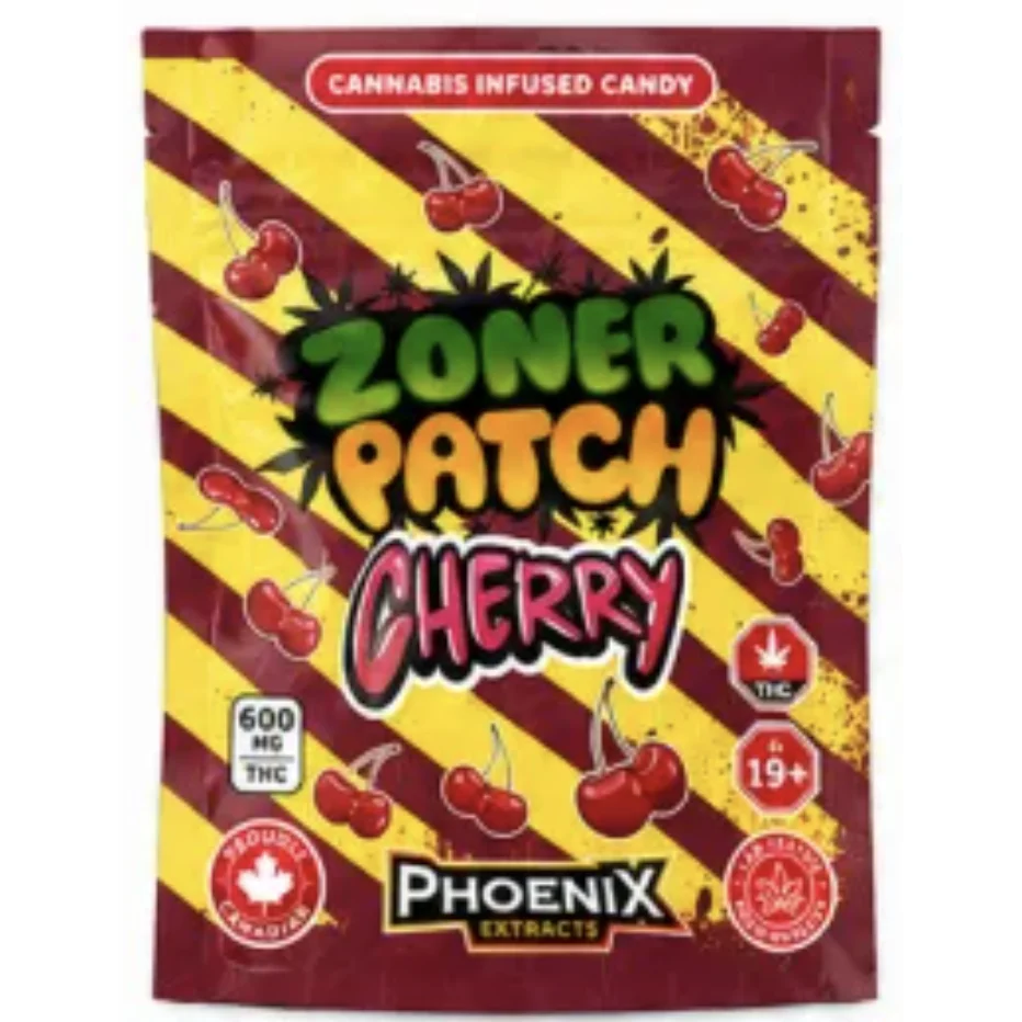 Zoner Patch THC Candies 600 MG - Cherry