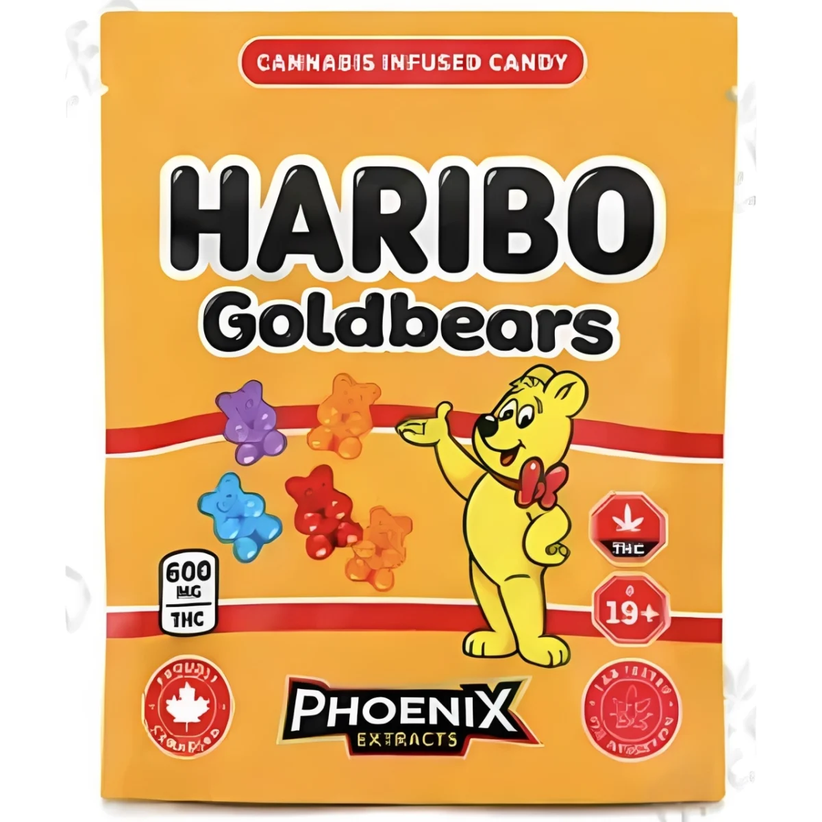 Haribo THC Candies 600 MG - Goldbears