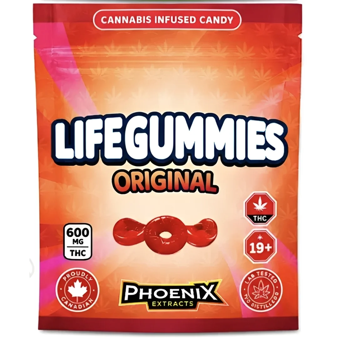 Lifegummies THC Candies 600 MG - Original