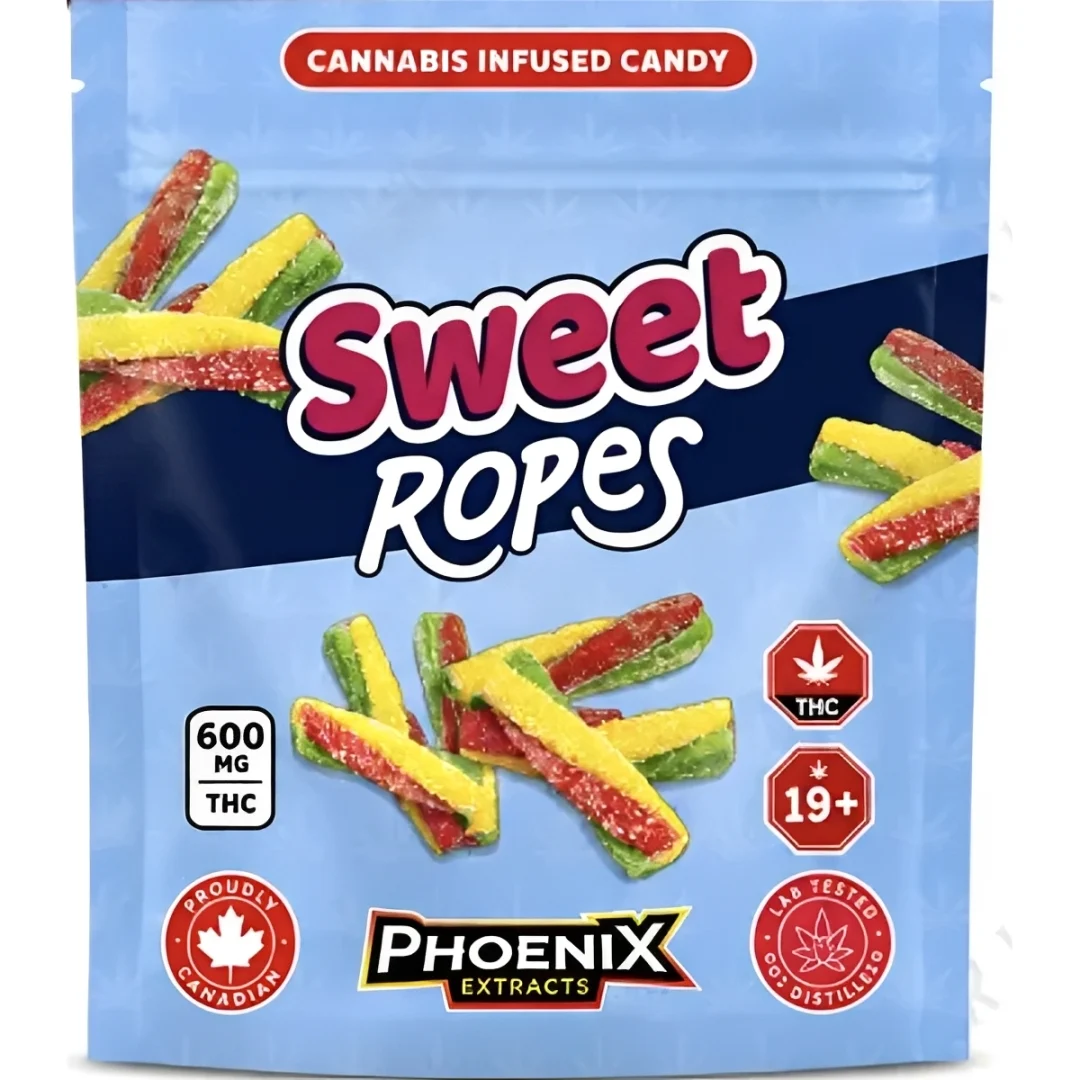 Sweet Ropes THC Candies 600 MG