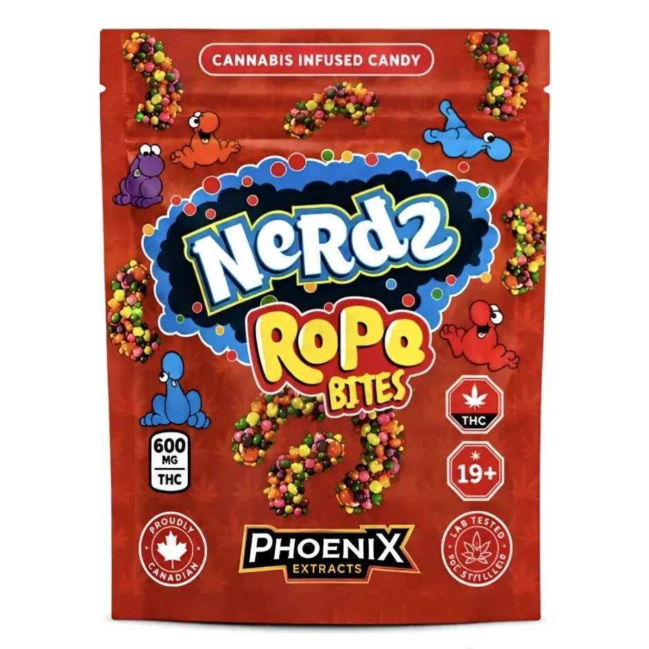 Nerds THC Candies 600 MG - Rope Bites