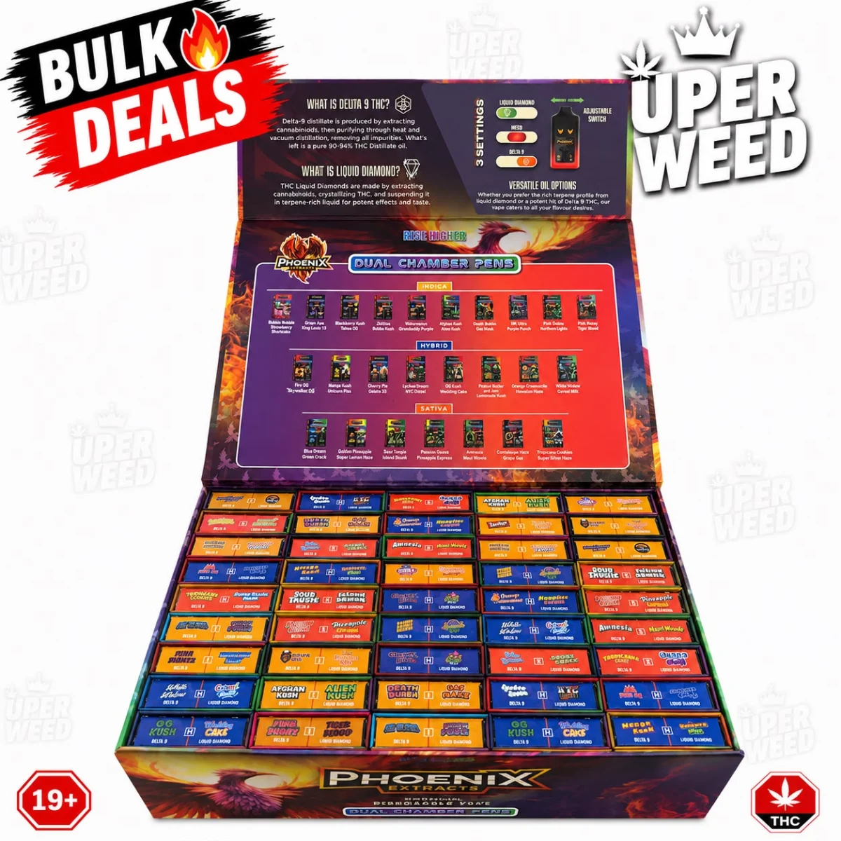 Premium Disposable Dual Chamber Vape Pens -  2g photo 2