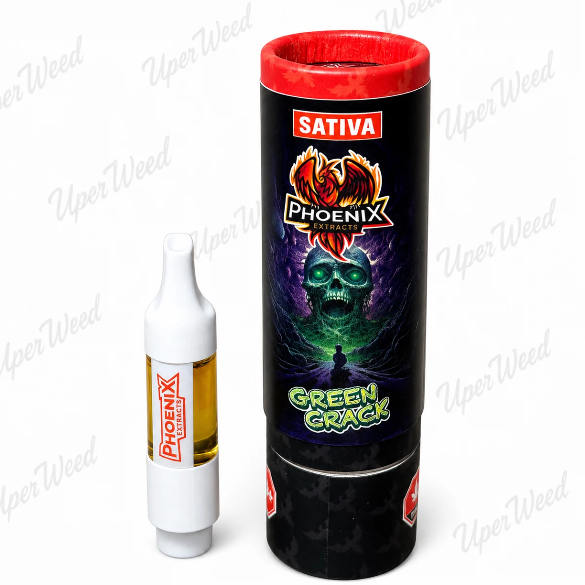 Phoenix Sativa - Green Crack 1g Live Resin Vape Cartridge