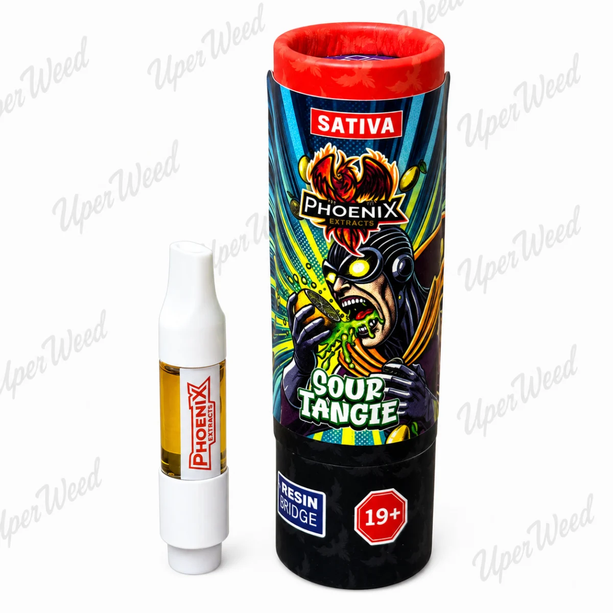 Phoenix Sativa - Sour Tangie 1g Live Resin Vape Cartridge