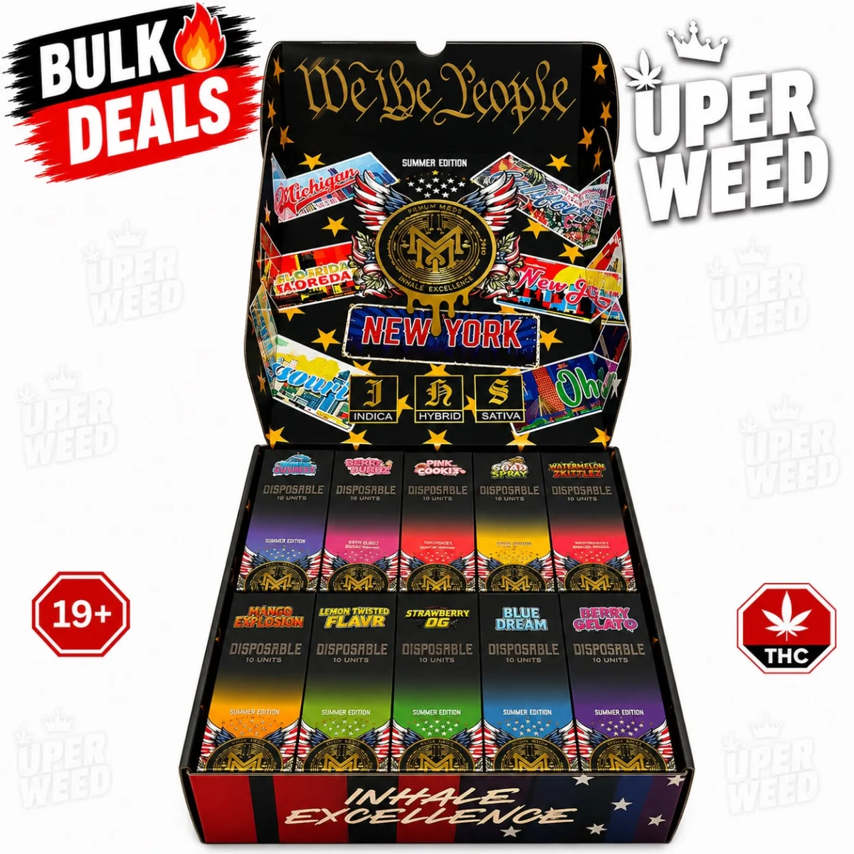 Disposable Vape Pen Summer Edition Master Case (100 Units) photo 2