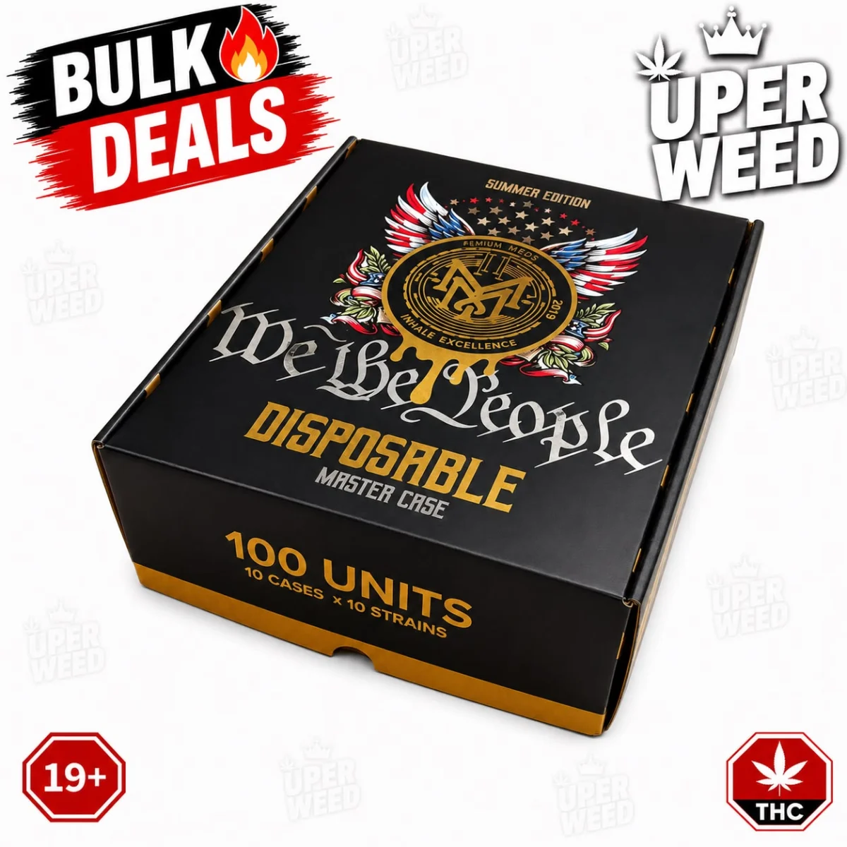 Disposable Vape Pen Summer Edition Master Case (100 Units)