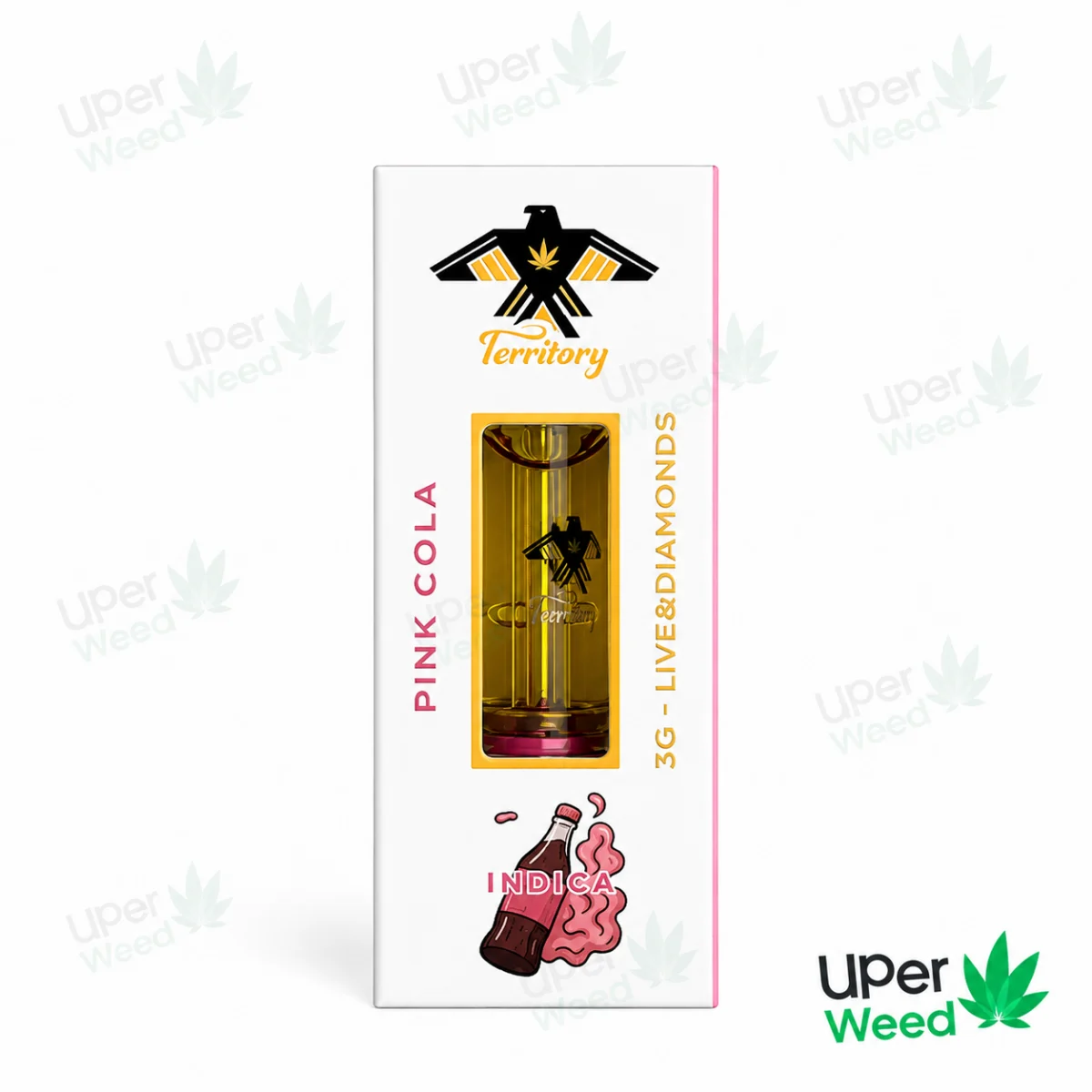 Territory 3G Cartridges | Live Diamonds Pink Cola Indica