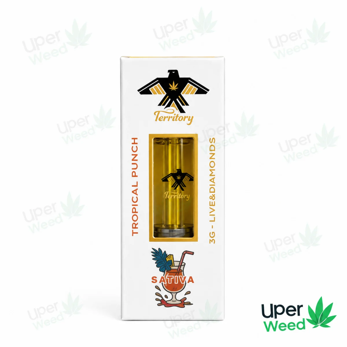 Territory 3G Cartridges | Live Diamonds Tropical Punch Sativa