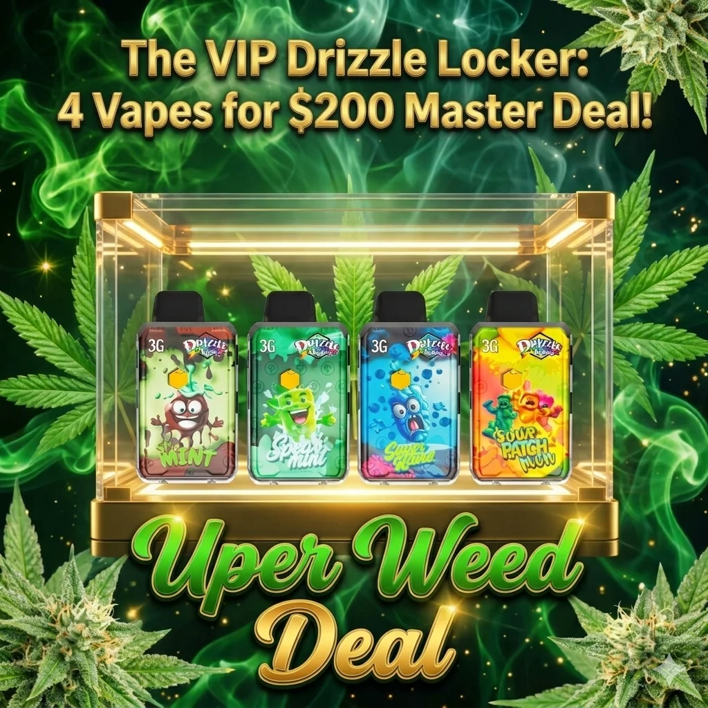 The VIP Drizzle Locker: 4 Vapes for $200 Master Deal!