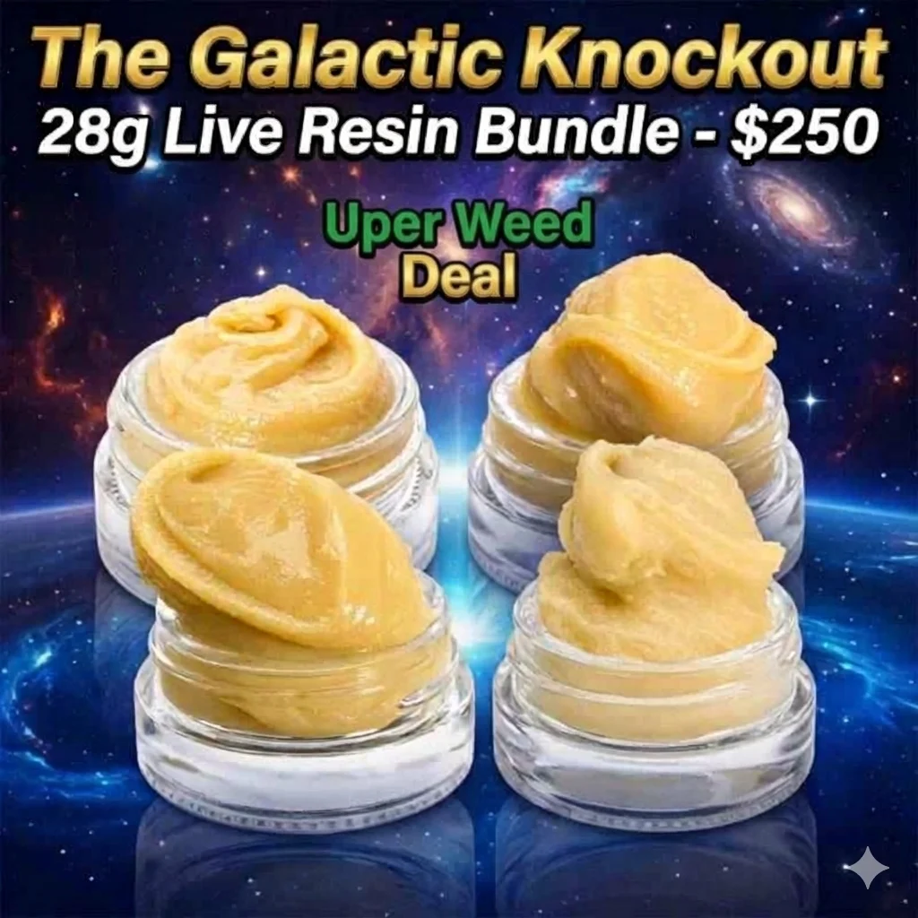 The Galactic Knockout 28g Live Resin Bundle - $250