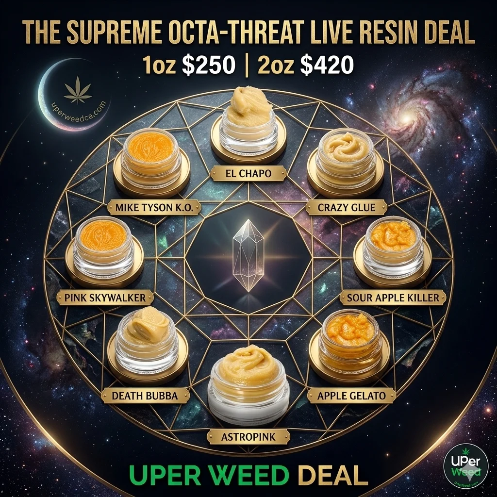 The Supreme Octa-Threat Live Resin Deal: 1oz $250 | 2oz $420