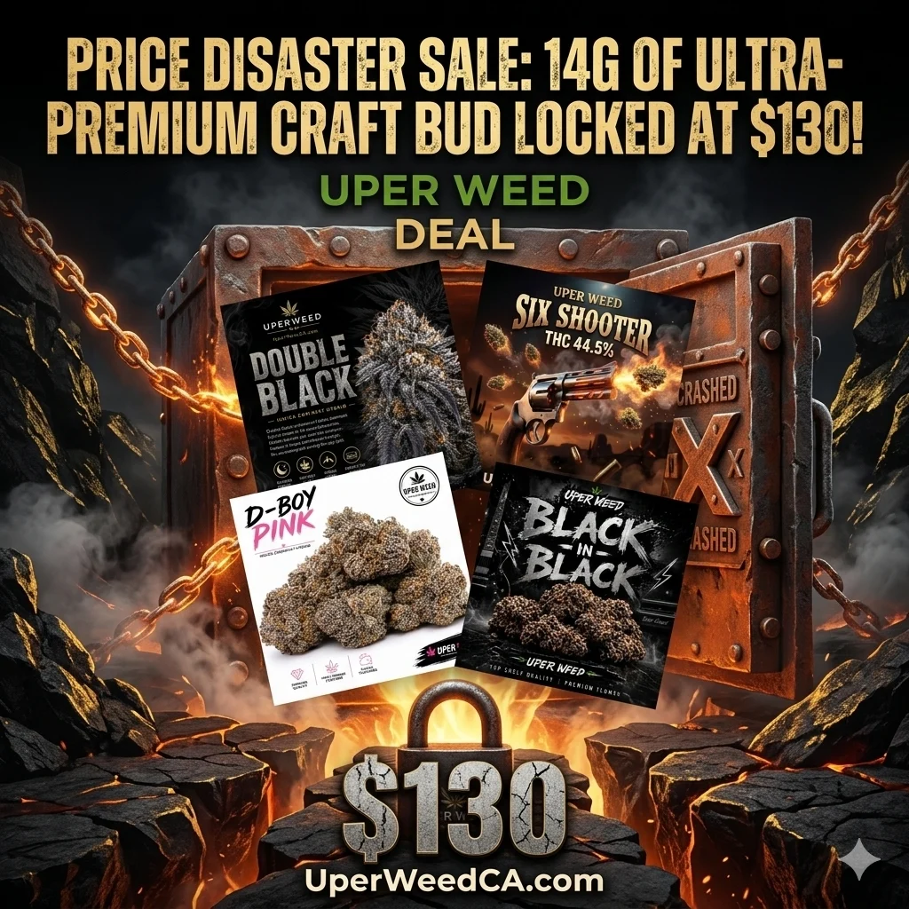 Price Disaster Sale: 14g of Ultra-Premium Craft Bud Locked at $130!