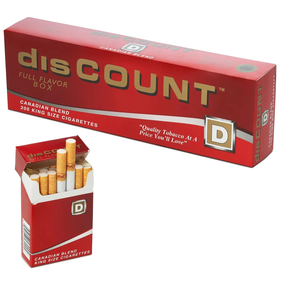 Discount Red Cigarettes