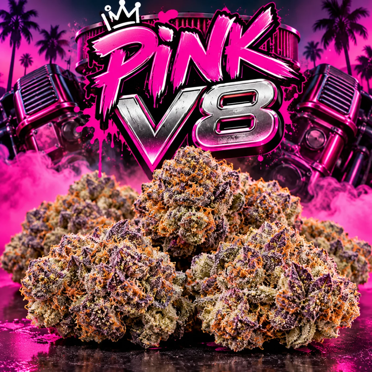 Pink V8