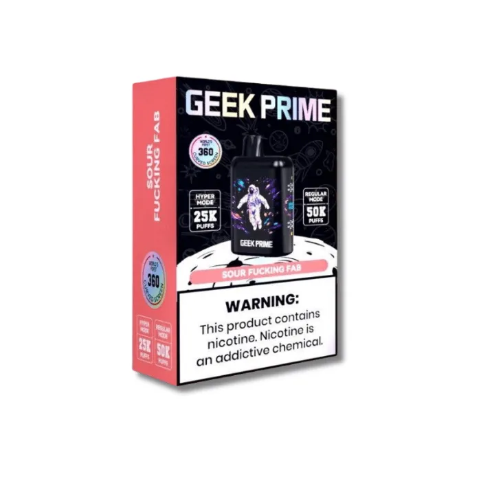 Original 100% - Geek Prime 50K (5% Nicotine) , Disposable Vape photo 4