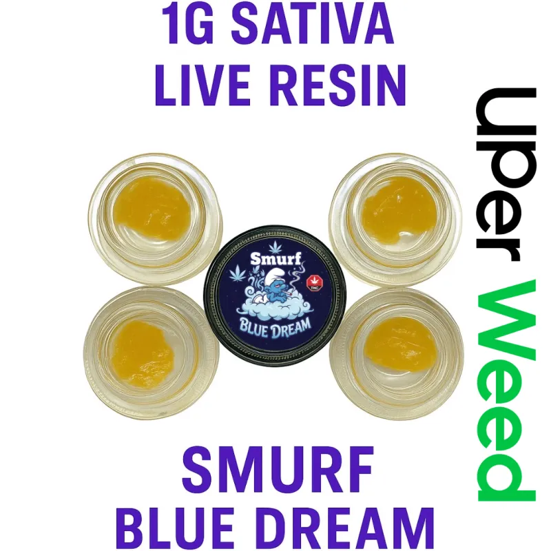 Smurf Blue Dream - 1G Live Resin (Sativa)