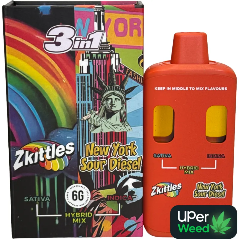 Territory Vapes Orange Crush and Apple CIder Indica 6G